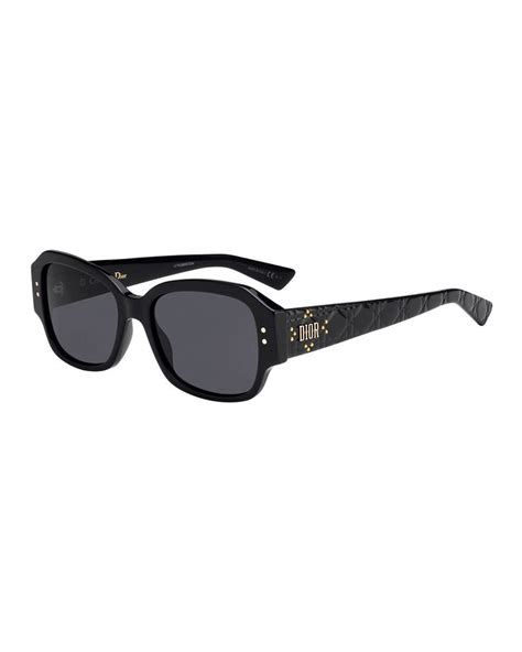 dior lady dior studs rectangle sunglasses|Dior Lady Dior Studs Rectangle Sunglasses .